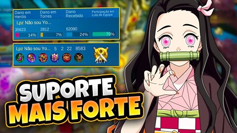 ELA É O MELHOR SUPORTE DO JOGO E DEVERIA ENTRAR PRO META BAN | MOBILE LEGENDS