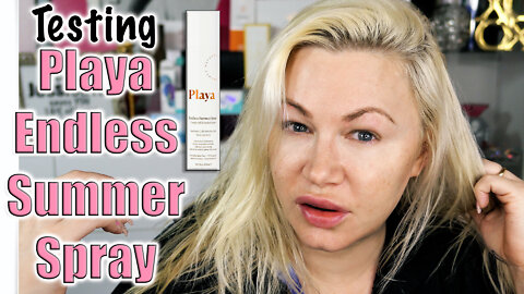 Testing Playa Endless Summer Hair Spray | Damage free, tossled beach waves... hopefully!