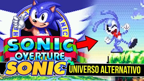 Jogo do Universo alternativo do Sonic - Sonic overture #shorts