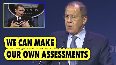 Lavrov Pointed Out to the US the intellectual capabilities of Russia to make its own assessments