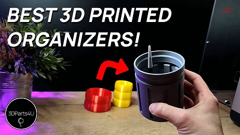 😀 USEFUL - 3D Printed Organizers - 3D Print Tool Organizer - 3D Print Drawer Organizer