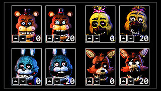 FNAF Plus - Custom Night Fanmade Concept