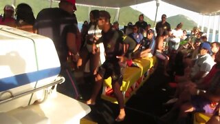 Arraial do Cabo, Brazil | Dancing on the boat
