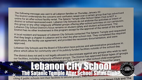 Satanic Temple Targets Children Of Local Ohio School With Satan Club