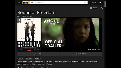 Sound of Freedom | Official Trailer | Angel Studios [Apr 2, 2023]