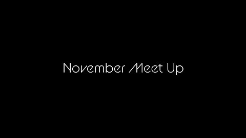 November Meet Up