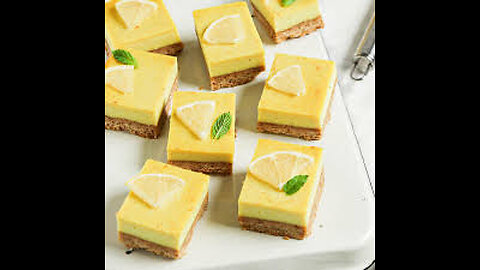 Zesty Delight: Vegan Lemon Bar Recipe for Refreshing Sweetness