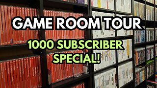 GAME ROOM Tour | 1000 Subscriber Special!