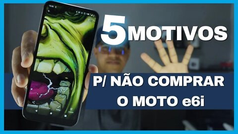 MOTO E6I 5 Motivos para NÃO COMPRAR o smartphone de entrada da Motorola Você concorda