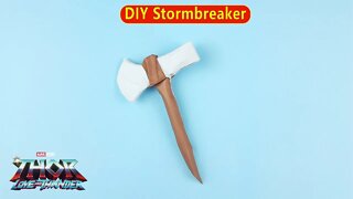 DIY Stormbreaker Axe Thor: Love and Thunder - Easy Paper Crafts