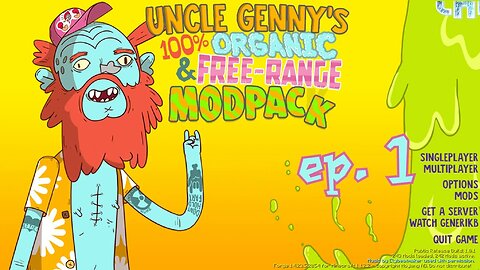Modded Minecraft: Uncle Genny's 100% Organic & Free Range Mod Pack