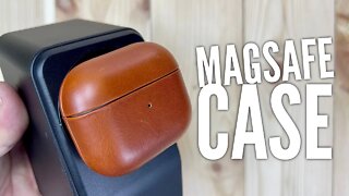 AirPods Leather Case With MAGSAFE