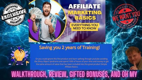 🔻 Simple Affiliate Basics REVIEW 🍎 REVIEW DEMO ❤️‍🔥 Avoiding the Shiny Object Syndrome 🔻 BONUSES 🔻