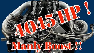 4000 HP !! Manly Boost !