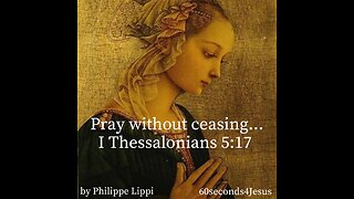 Pray without ceasing