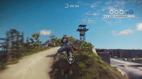JUST CAUSE 3 FIVE GEARS EARNED IN DESTRUCTION FRENZY CIMA LEON: TRANSMITTER