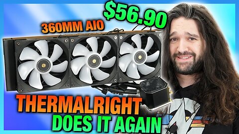 Thermalright Strikes Again: $56.90 360mm Liquid Cooler | Frozen Prism Review