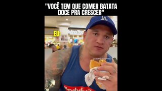 VOCÊ TEM QUE COMER BATATA DOCE PRA CRESCER... #Shorts