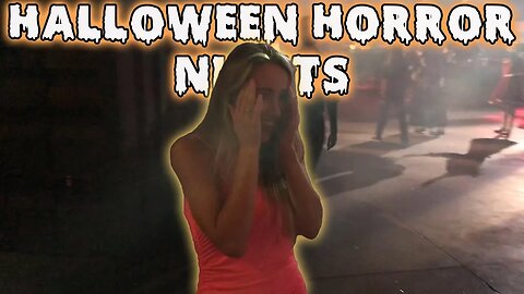 I Get Really Scared At Universal Studios Halloween Horror Nights!!!