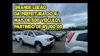 VISITAMOS O LEILÃO DA PREFEITURA DO RIO - SEOP 04/2021 - LANCES INICIAIS R$ 100,00 *Pátio Recreio*