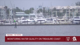 Scientists monitor Treasure Coast water quality ahead of tropical system