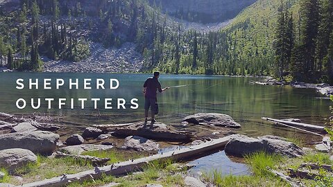 Tenkara Fishing A Remote Alpine Lake | Cutthroat Trout | Snow Lake