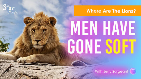 Men Have Gone soft I Where Are The Lions?