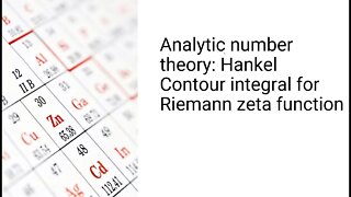 Analytic number theory: Hankel Contour integral for riemann zeta function
