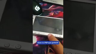 Acabei de ganhar um PSP