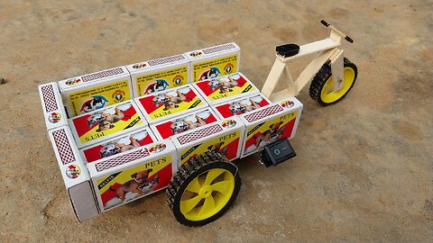 how to make a matchbox loading tricycle