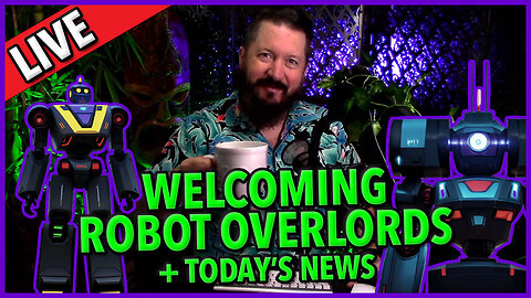 C&N 004 ☕ Welcome Robot Overlords🔥 News of The Day ☕ 🔥 #homeautomation #robots #ai
