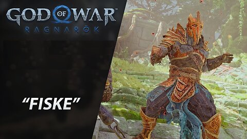 God of War Valhalla Prove Yourself Kratos VS FISKE