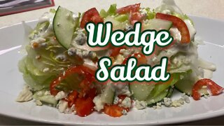 The Wedge Salad (Elegant Thanksgiving Dinner)