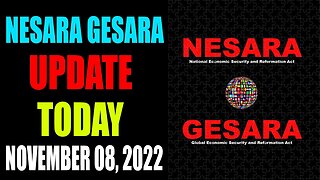 BIG NEWS RELEASE! NESARA / GESARA SPECIAL REPORT NOVEMBER 08, 2022 - TRUMP NEWS