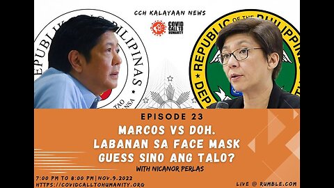 Episode 23: Marcos vs DOH. Labanan sa face mask. Guess sino ang talo?