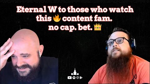 Eternal W to those who watch this 🔥 content fam. No cap. Bet. 👑