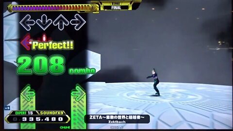 ZETA ～素数の世界と超越者～ - EXPERT (15) - 922,200 (AA Clear) on Dance Dance Revolution A3 (AC, US)