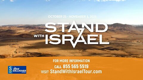 Mike talks to Salem Media Group Vice President Phil Boyce about the upcoming “Stand With Israel” Tour