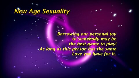 Sexuality - Video Thoughts