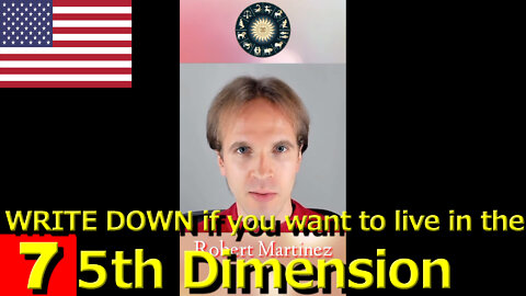 WRITE DOWN if you want to live in the 5th Dimension · Robert Martinez || RESISTANCE ...-