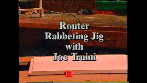 Router Rabbeting Jig