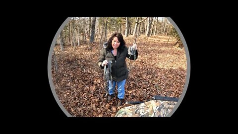 My wife's trail cam parody of me!! And bonus Polaris Ranger ride and fresh air
