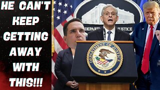 Merrick Garland Just Can't Quit Trump, Names Special Counsel Jack Smith to GET HIM THIS TIME!