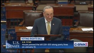 Sen Schumer: Trump’s Republican Party Is Trying To Take Away The Vote From Black, Brown People