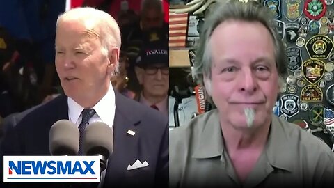 Ted Nugent cuts up 'bad guy' Biden's politicized D-Day speech