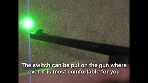 Awesome Green Laser Gun Sight!