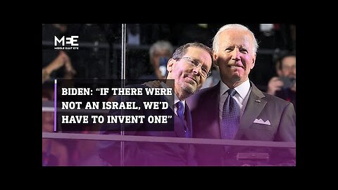 US PRESIDENT JOE BIDEN: ÂIF THERE WERE NOT AN ISRAEL, WEÂ D HAVE TO INVENT ONE.