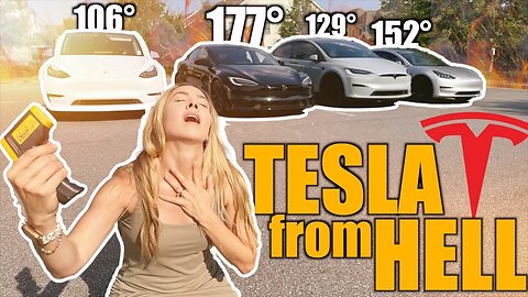 How EXTREME Heat Impacts Your Tesla | Color, Tint, Interior Tested