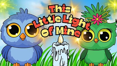 THIS LITTLE LIGHT OF MINE | Fun Songs For Kids | #childrensmusic