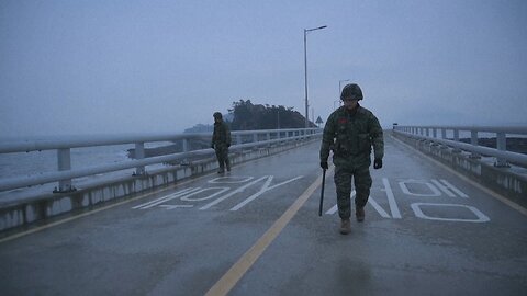 South Korea soldiers patrol border island after North's artillery drills